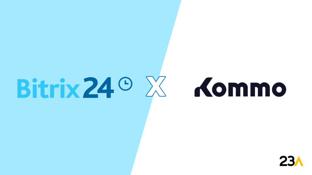 Portada del artículo ¿Bitrix24 o Kommo CRM? Entienda qué plataforma acompaña el crecimiento de su empresa | 23A Digital