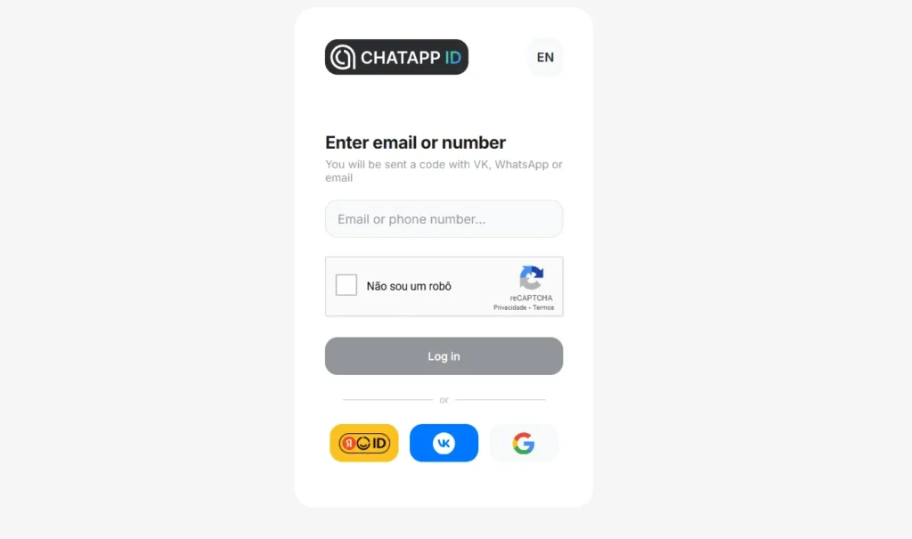 Crear cuenta en ChatApp | 23A Digital